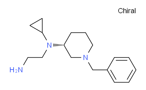 CAS No. 1353996-95-8, (R)-N1-(1-Benzylpiperidin-3-yl)-N1-cyclopropylethane-1,2-diamine