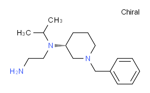 CAS No. 1353999-78-6, (R)-N1-(1-Benzylpiperidin-3-yl)-N1-isopropylethane-1,2-diamine