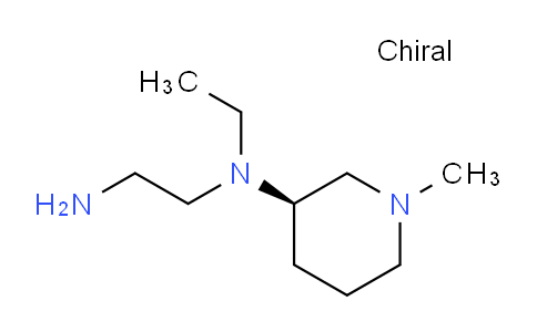 CAS No. 1354000-75-1, (R)-N1-Ethyl-N1-(1-methylpiperidin-3-yl)ethane-1,2-diamine