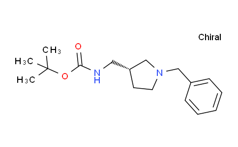 CAS No. 852857-09-1, (R)-tert-Butyl ((1-benzylpyrrolidin-3-yl)methyl)carbamate