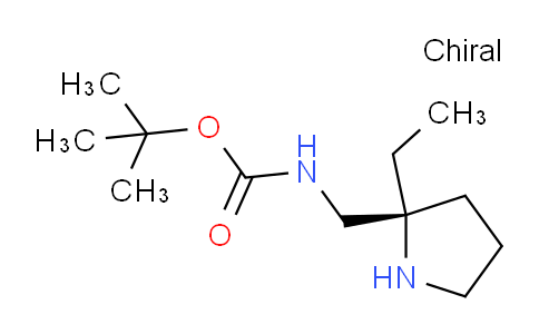 CAS No. 1932406-83-1, (R)-tert-Butyl ((2-ethylpyrrolidin-2-yl)methyl)carbamate