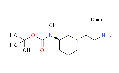 CAS No. 1353994-78-1, (R)-tert-Butyl (1-(2-aminoethyl)piperidin-3-yl)(methyl)carbamate