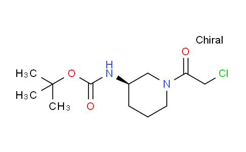 CAS No. 1354011-38-3, (R)-tert-Butyl (1-(2-chloroacetyl)piperidin-3-yl)carbamate