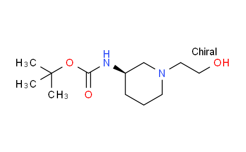 CAS No. 1354003-20-5, (R)-tert-Butyl (1-(2-hydroxyethyl)piperidin-3-yl)carbamate