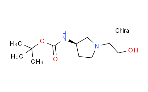CAS No. 1354000-30-8, (R)-tert-Butyl (1-(2-hydroxyethyl)pyrrolidin-3-yl)carbamate