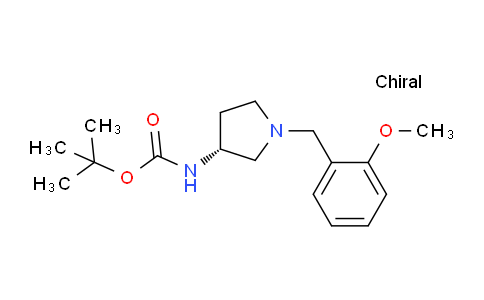 CAS No. 1286208-40-9, (R)-tert-Butyl (1-(2-methoxybenzyl)pyrrolidin-3-yl)carbamate