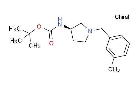 CAS No. 1286207-94-0, (R)-tert-Butyl (1-(3-methylbenzyl)pyrrolidin-3-yl)carbamate