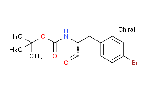 CAS No. 1246363-08-5, (R)-tert-Butyl (1-(4-bromophenyl)-3-oxopropan-2-yl)carbamate