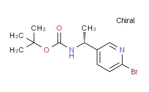 CAS No. 2061996-56-1, (R)-tert-Butyl (1-(6-bromopyridin-3-yl)ethyl)carbamate