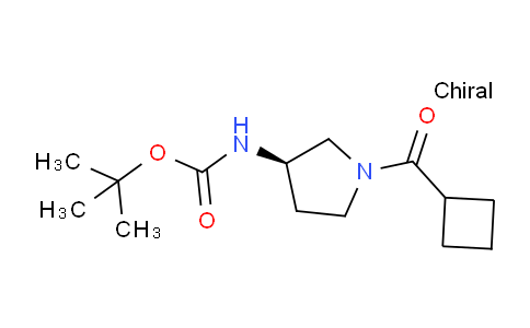 CAS No. 1349702-22-2, (R)-tert-Butyl (1-(cyclobutanecarbonyl)pyrrolidin-3-yl)carbamate