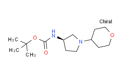 CAS No. 1044272-15-2, (R)-tert-Butyl (1-(tetrahydro-2H-pyran-4-yl)pyrrolidin-3-yl)carbamate