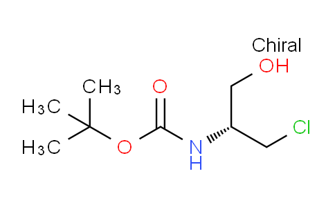 CAS No. 651035-90-4, (R)-tert-Butyl (1-chloro-3-hydroxypropan-2-yl)carbamate