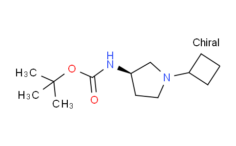 CAS No. 1286207-92-8, (R)-tert-Butyl (1-cyclobutylpyrrolidin-3-yl)carbamate