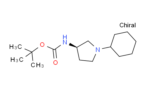 CAS No. 762285-78-9, (R)-tert-Butyl (1-cyclohexylpyrrolidin-3-yl)carbamate