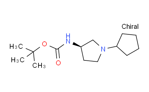 CAS No. 1286208-49-8, (R)-tert-Butyl (1-cyclopentylpyrrolidin-3-yl)carbamate