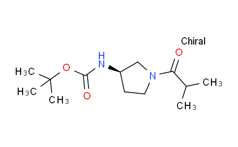 CAS No. 1286208-21-6, (R)-tert-Butyl (1-isobutyrylpyrrolidin-3-yl)carbamate