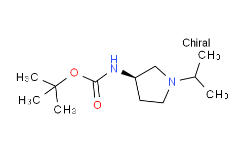 CAS No. 1286208-08-9, (R)-tert-Butyl (1-isopropylpyrrolidin-3-yl)carbamate
