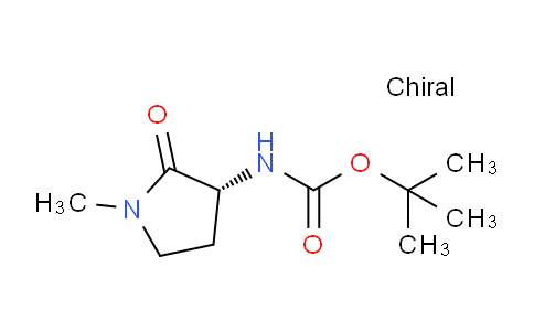 CAS No. 549531-10-4, (R)-tert-Butyl (1-methyl-2-oxopyrrolidin-3-yl)carbamate