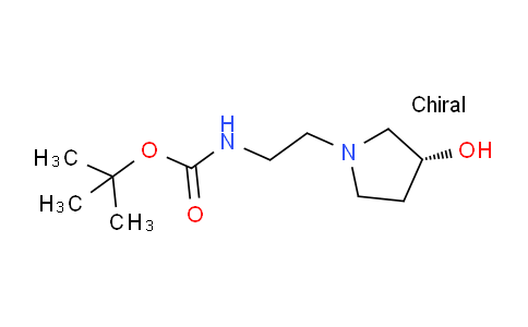 CAS No. 1212138-02-7, (R)-tert-Butyl (2-(3-hydroxypyrrolidin-1-yl)ethyl)carbamate