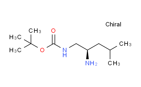 CAS No. 1218944-36-5, (R)-tert-Butyl (2-amino-4-methylpentyl)carbamate