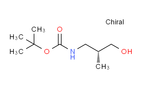 CAS No. 162465-50-1, (R)-tert-Butyl (3-hydroxy-2-methylpropyl)carbamate