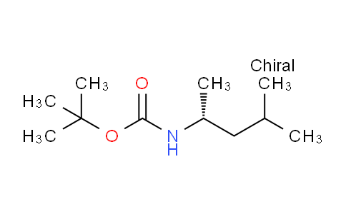 CAS No. 167421-84-3, (R)-tert-Butyl (4-methylpentan-2-yl)carbamate