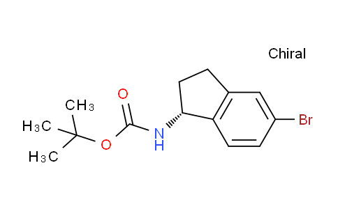 CAS No. 903555-98-6, (R)-tert-Butyl (5-bromo-2,3-dihydro-1H-inden-1-yl)carbamate
