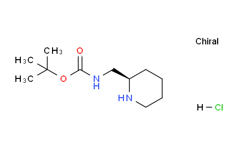 CAS No. 1217703-50-8, (R)-tert-Butyl (piperidin-2-ylmethyl)carbamate hydrochloride