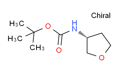 CAS No. 1292324-51-6, (R)-tert-Butyl (tetrahydrofuran-3-yl)carbamate