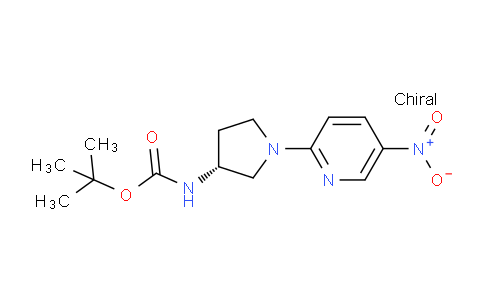 CAS No. 1085841-16-2, (R)-tert-Butyl 1-(5-nitropyridine-2-yl)pyrrolidine-3-ylcarbamate