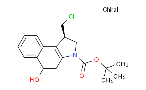 CAS No. 130008-89-8, (R)-tert-Butyl 1-(chloromethyl)-5-hydroxy-1H-benzo[e]indole-3(2H)-carboxylate