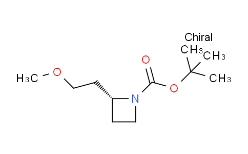 CAS No. 1956437-91-4, (R)-tert-Butyl 2-(2-methoxyethyl)azetidine-1-carboxylate