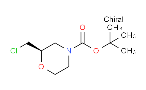 CAS No. 1260589-87-4, (R)-tert-Butyl 2-(chloromethyl)morpholine-4-carboxylate