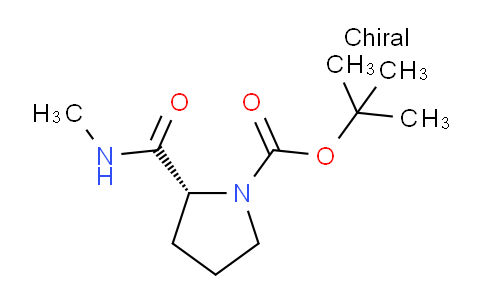 CAS No. 785825-41-4, (R)-tert-Butyl 2-(methylcarbamoyl)pyrrolidine-1-carboxylate