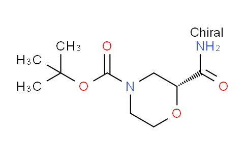 CAS No. 1821769-71-4, (R)-tert-Butyl 2-carbamoylmorpholine-4-carboxylate