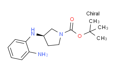 CAS No. 1000370-80-8, (R)-tert-Butyl 3-((2-aminophenyl)amino)pyrrolidine-1-carboxylate