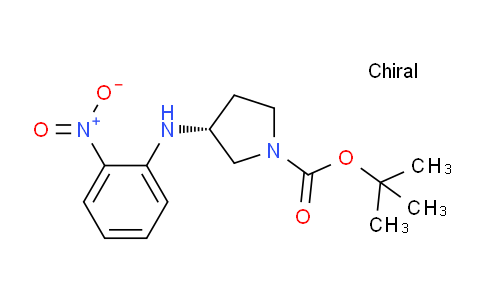 CAS No. 1000370-76-2, (R)-tert-Butyl 3-((2-nitrophenyl)amino)pyrrolidine-1-carboxylate