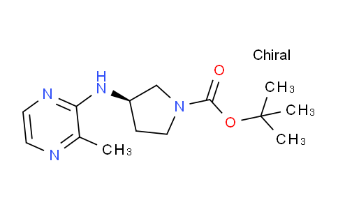 CAS No. 1289585-15-4, (R)-tert-Butyl 3-((3-methylpyrazin-2-yl)amino)pyrrolidine-1-carboxylate