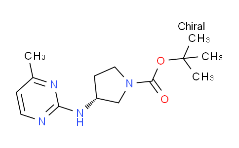 CAS No. 1264036-88-5, (R)-tert-Butyl 3-((4-methylpyrimidin-2-yl)amino)pyrrolidine-1-carboxylate
