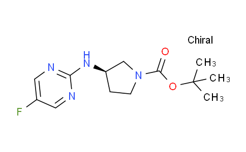 CAS No. 1264036-92-1, (R)-tert-Butyl 3-((5-fluoropyrimidin-2-yl)amino)pyrrolidine-1-carboxylate