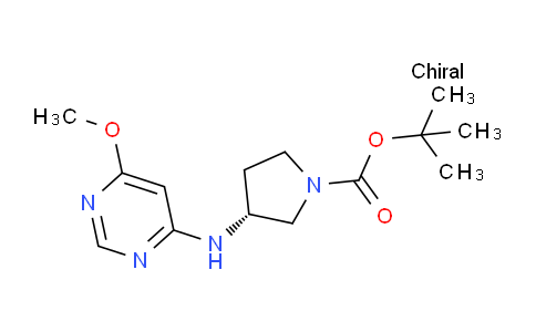 CAS No. 1354011-13-4, (R)-tert-Butyl 3-((6-methoxypyrimidin-4-yl)amino)pyrrolidine-1-carboxylate