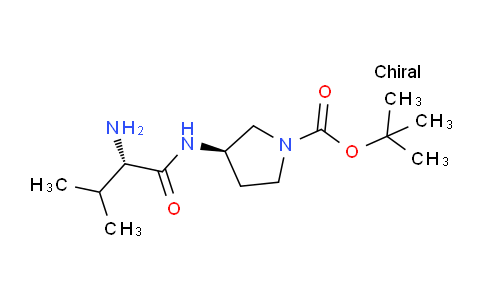 CAS No. 1401665-07-3, (R)-tert-Butyl 3-((S)-2-amino-3-methylbutanamido)pyrrolidine-1-carboxylate
