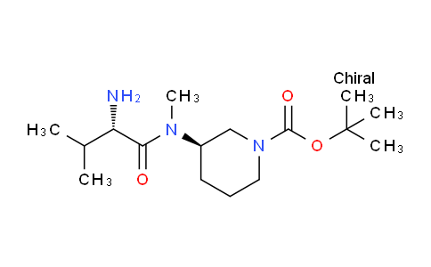 CAS No. 1401666-22-5, (R)-tert-Butyl 3-((S)-2-amino-N,3-dimethylbutanamido)piperidine-1-carboxylate