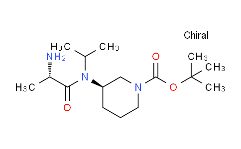 CAS No. 1401665-00-6, (R)-tert-Butyl 3-((S)-2-amino-N-isopropylpropanamido)piperidine-1-carboxylate