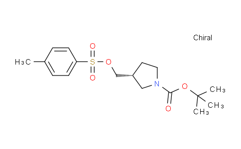 CAS No. 330797-71-2, (R)-tert-Butyl 3-((tosyloxy)methyl)pyrrolidine-1-carboxylate