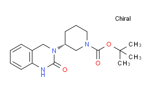 CAS No. 1389309-99-2, (R)-tert-Butyl 3-(2-oxo-1,2-dihydroquinazolin-3(4H)-yl)piperidine-1-carboxylate