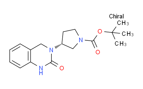 CAS No. 1365937-60-5, (R)-tert-Butyl 3-(2-oxo-1,2-dihydroquinazolin-3(4H)-yl)pyrrolidine-1-carboxylate