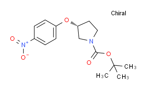 CAS No. 1233860-29-1, (R)-tert-Butyl 3-(4-nitrophenoxy)pyrrolidine-1-carboxylate