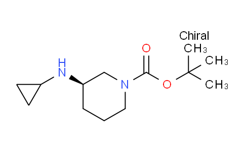 CAS No. 1354008-67-5, (R)-tert-Butyl 3-(cyclopropylamino)piperidine-1-carboxylate
