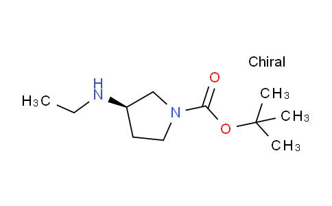 CAS No. 849106-92-9, (R)-tert-Butyl 3-(ethylamino)pyrrolidine-1-carboxylate